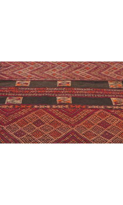 4 x 18 Vintage Zemmour Moroccan Kilim Runner 21702