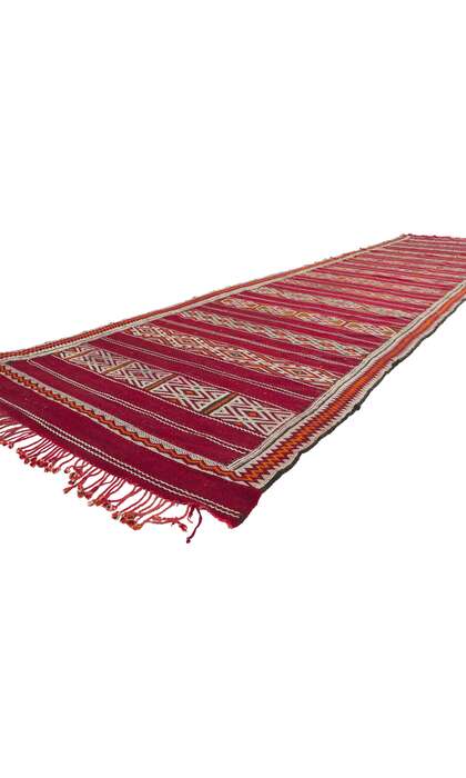 4 x 16 Vintage Zemmour Moroccan Kilim Runner 21707