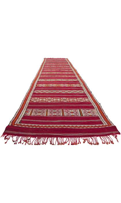 4 x 16 Vintage Zemmour Moroccan Kilim Runner 21707