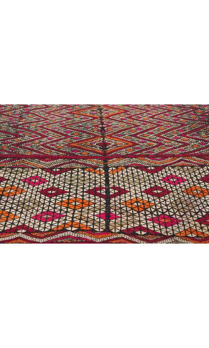 4 x 16 Vintage Zemmour Moroccan Kilim Runner 21710