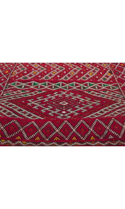 4 x 19 Vintage Zemmour Moroccan Kilim Runner 21706