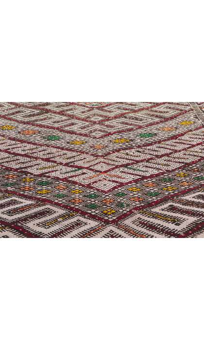 4 x 24 Vintage Zemmour Moroccan Kilim Runner 21705