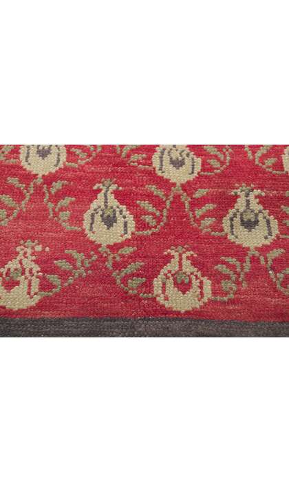 4 x 7 Vintage Turkish Oushak Rug 51309