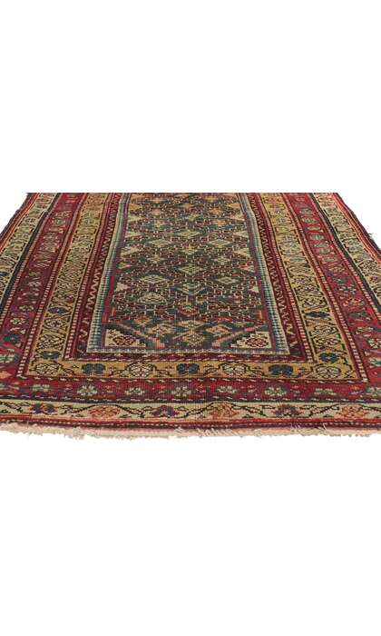 4 x 8 Antique Caucasian Shirvan Rug 21691