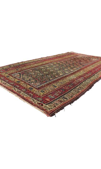 4 x 8 Antique Caucasian Shirvan Rug 21691