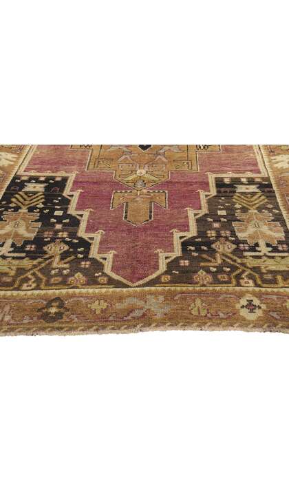 4 x 8 Antique Turkish Oushak Rug 50291