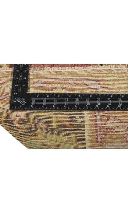 4 x 8 Antique Turkish Oushak Rug 50291