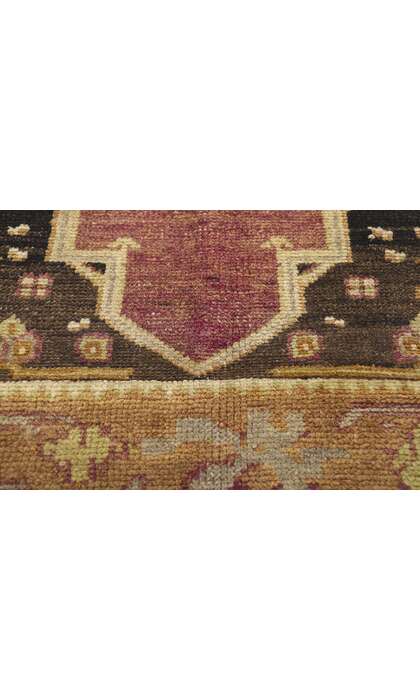 4 x 8 Antique Turkish Oushak Rug 50291