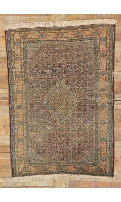 5 x 7 Vintage Persian Ardabil Rug 21682