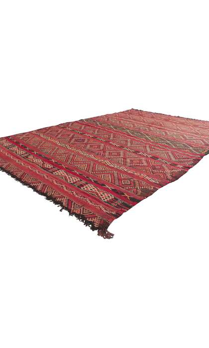5 x 8 Vintage Moroccan Kilim Rug 78397