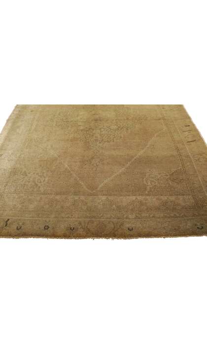 5 x 8 Vintage Turkish Oushak Rug 50073