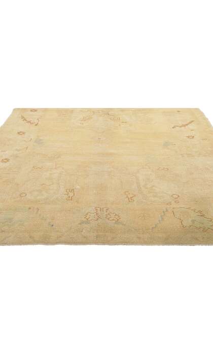 5 x 9 Vintage Turkish Oushak Rug 52183