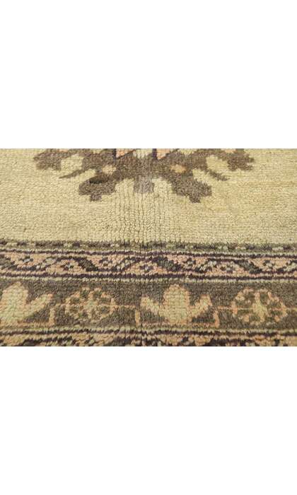 6 x 8 Vintage Turkish Oushak Rug 50925