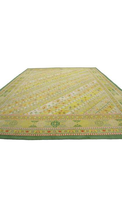 12 x 15 Vintage Cuenca Spanish Rug 76742