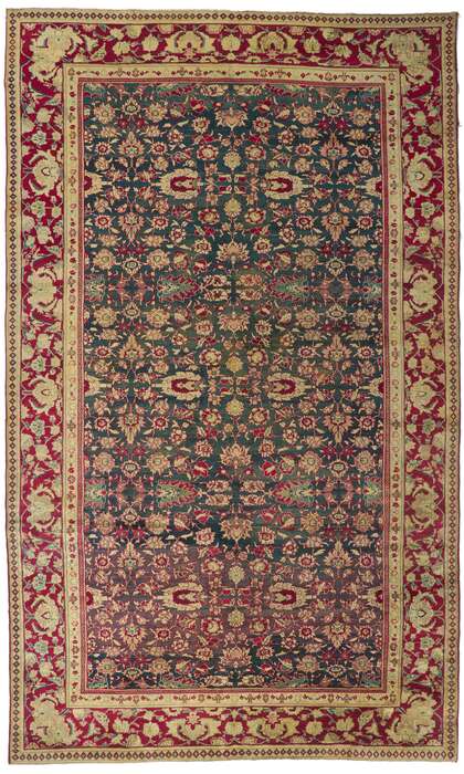 9 x 15 Antique Agra Rug 76839