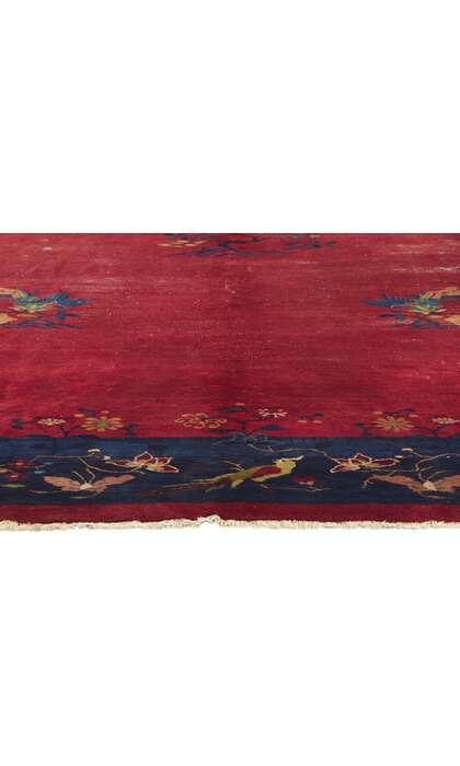 9 x 15 Antique Chinese Peking Rug 78313