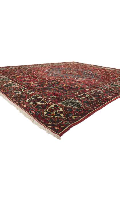 10 x 12 Antique Persian Bakhtiari Rug 73095