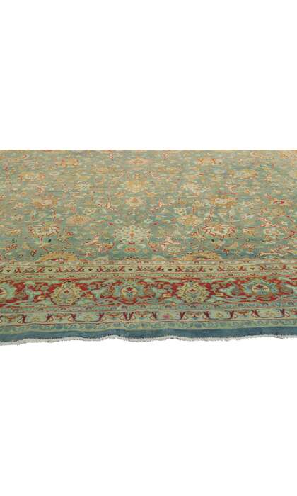 10 x 12 Antique Persian Tabriz Rug 61178