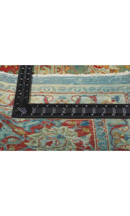 10 x 12 Antique Persian Tabriz Rug 61178