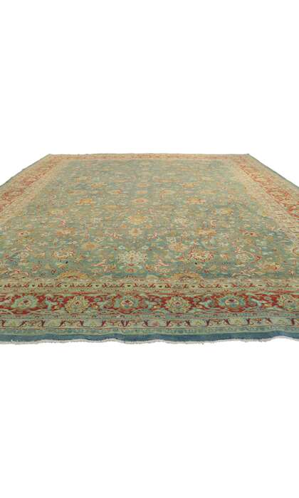 10 x 12 Antique Persian Tabriz Rug 61178