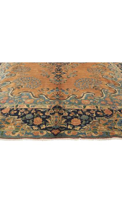 10 x 13 Vintage Persian Mashhad Rug 76324