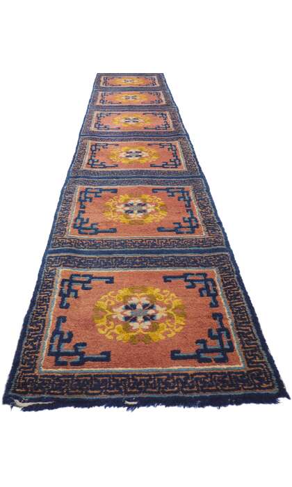 2 x 26 Antique Chinese Ningxia Bench Runner 78450