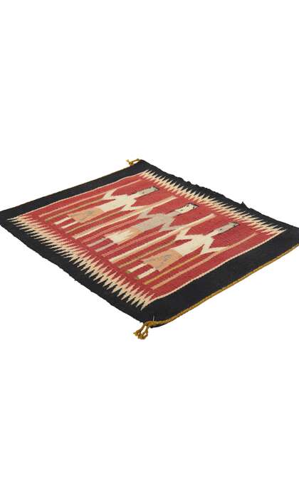 1 x 2 Antique Yeibichai Navajo Rug 78426