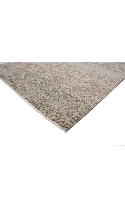 9 x 12 Wool and Silk Ikat Rug 30328