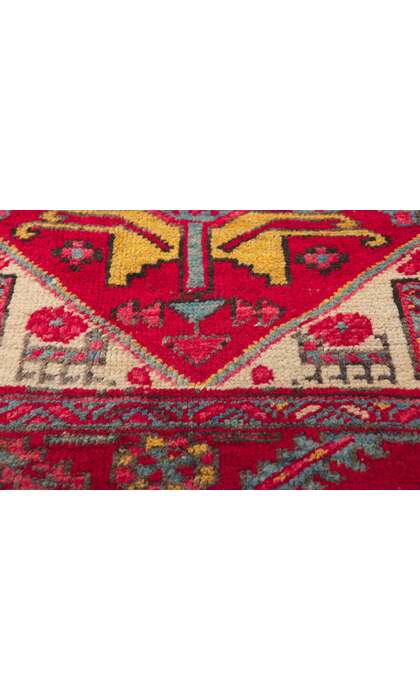 3 x 10 Antique Persian Heriz Runner 61223