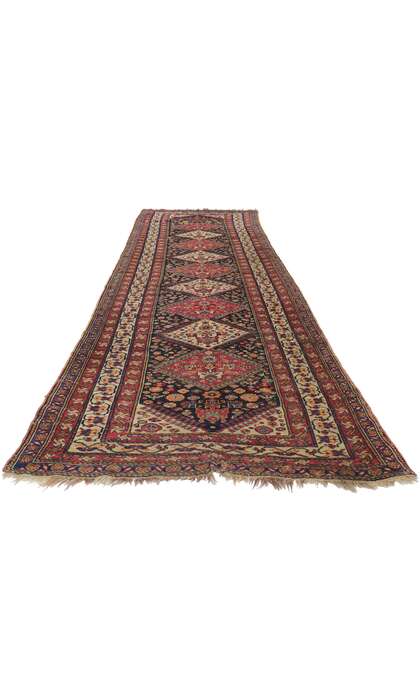 3 x 11 Antique Persian Shiraz Runner 78454