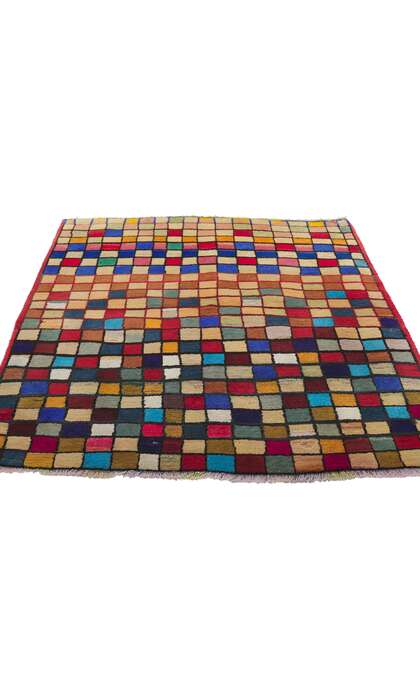 3 x 4 Vintage Persian Gabbeh Rug 61215