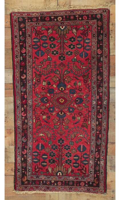 3 x 5 Antique Persian Lilihan Rug 78418