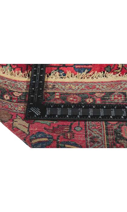 3 x 5 Antique Persian Lilihan Rug 78418