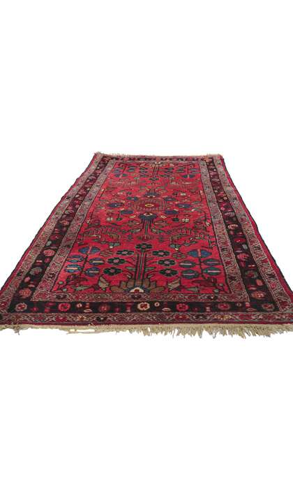 3 x 5 Antique Persian Lilihan Rug 78418