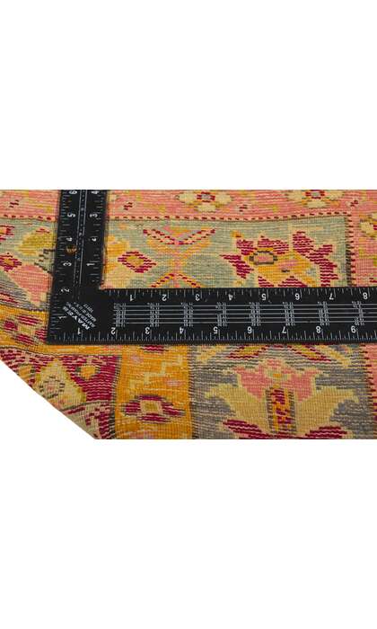 3 x 5 Antique Turkish Oushak Rug 78434