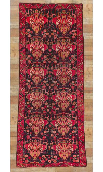 4 x 10 Antique Caucasian Karabagh Rug 61206
