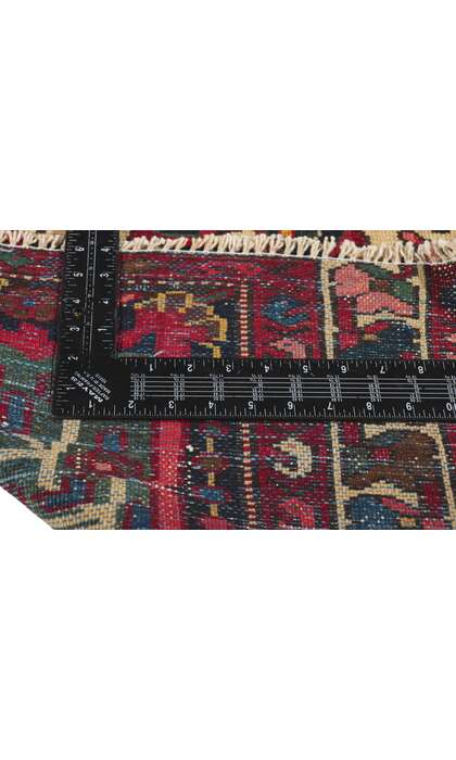 4 x 7 Antique Persian Bakhtiari Rug 61183