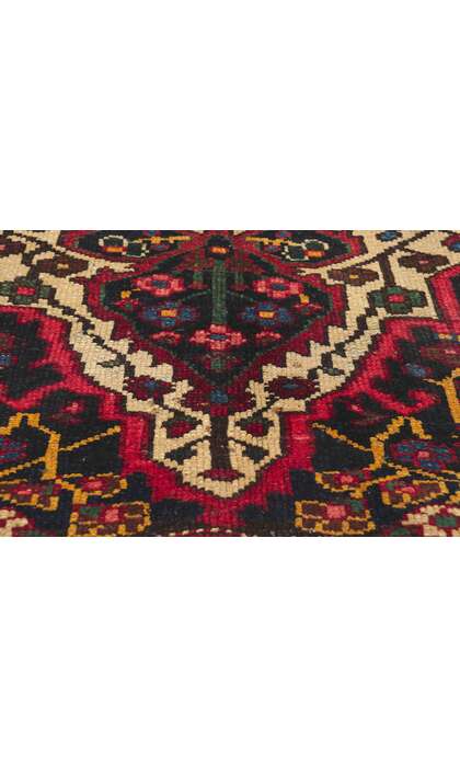 4 x 7 Antique Persian Bakhtiari Rug 61183