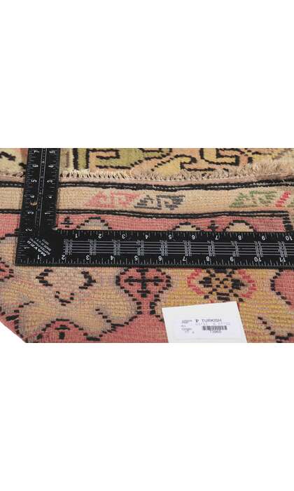 4 x 7 Antique Turkish Oushak Rug 73965