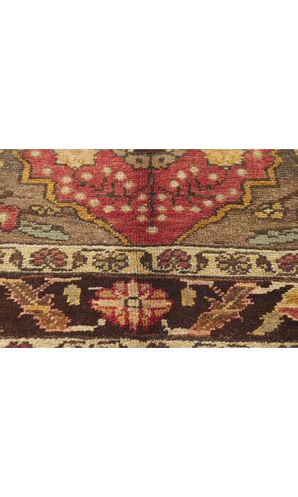 4 x 7 Vintage Turkish Oushak Rug 50096