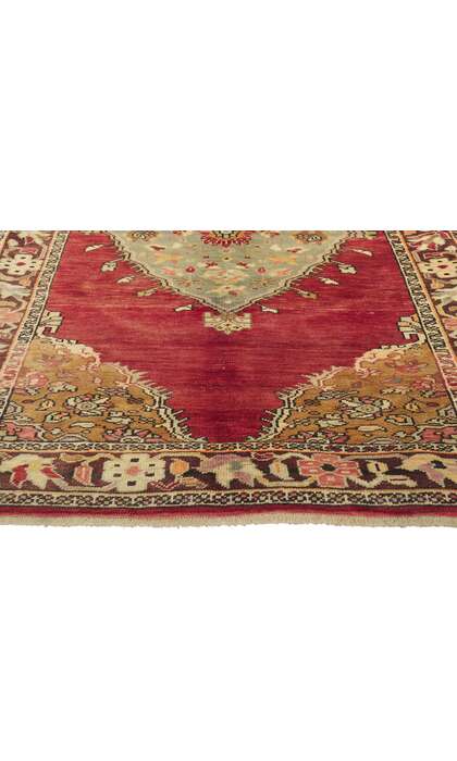 4 x 7 Vintage Turkish Oushak Rug 73838