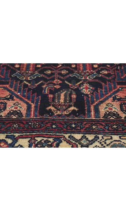 4 x 8 Antique Persian Hamadan Rug 61185