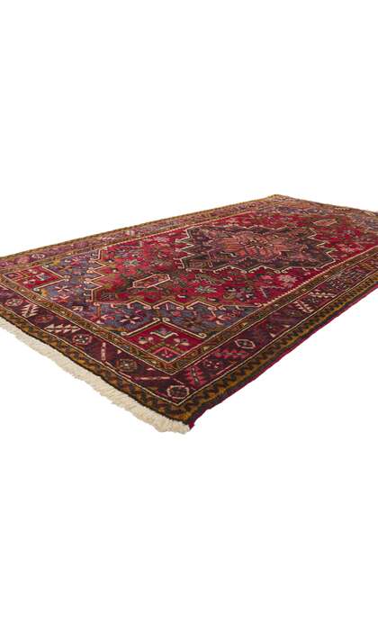 4 x 8 Vintage Persian Heriz Rug 75103