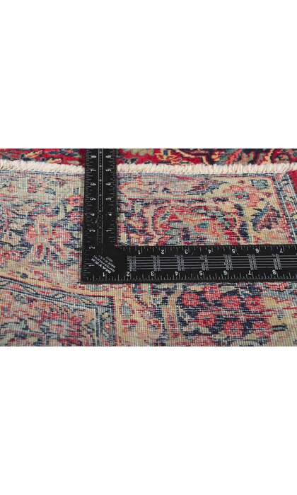 5 x 6 Antique Persian Tabriz Rug 61214