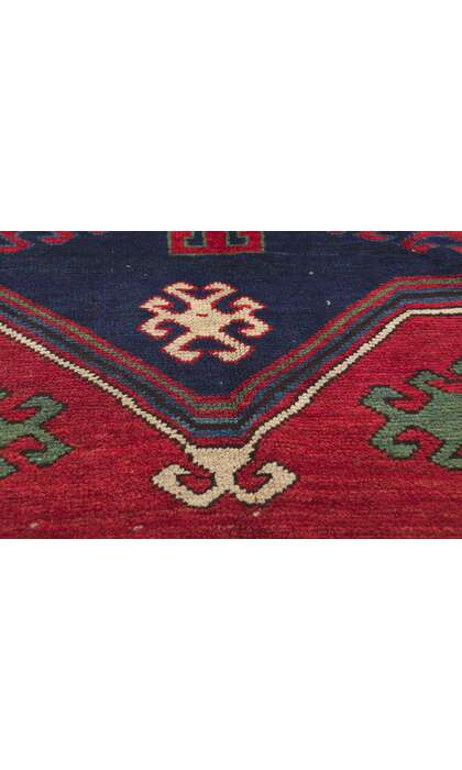 5 x 7 Antique Caucasian Kazak Rug 73293
