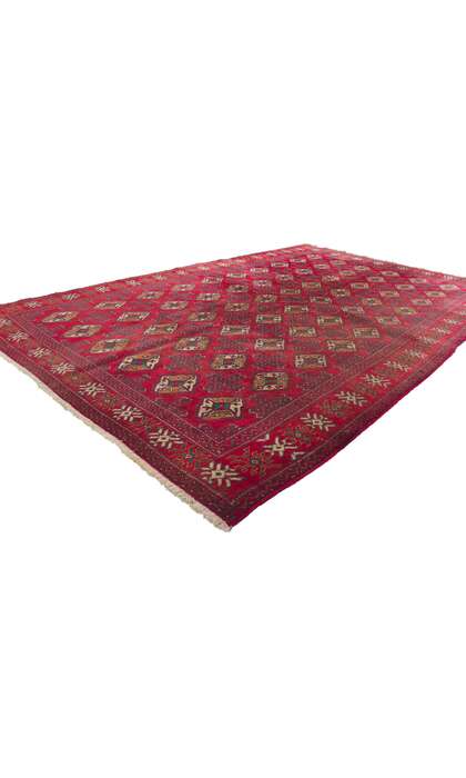 5 x 8 Vintage Turkaman Rug 77159