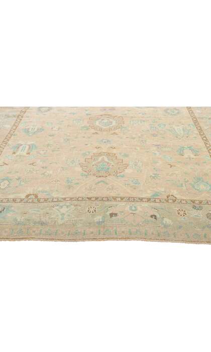 5 x 8 Vintage Turkish Oushak Rug 52959