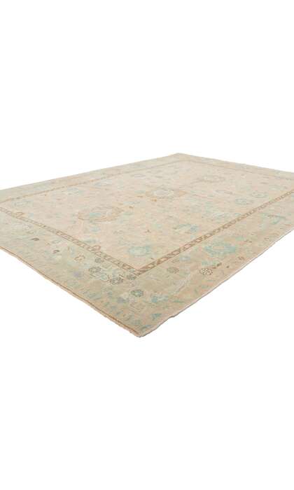 5 x 8 Vintage Turkish Oushak Rug 52959