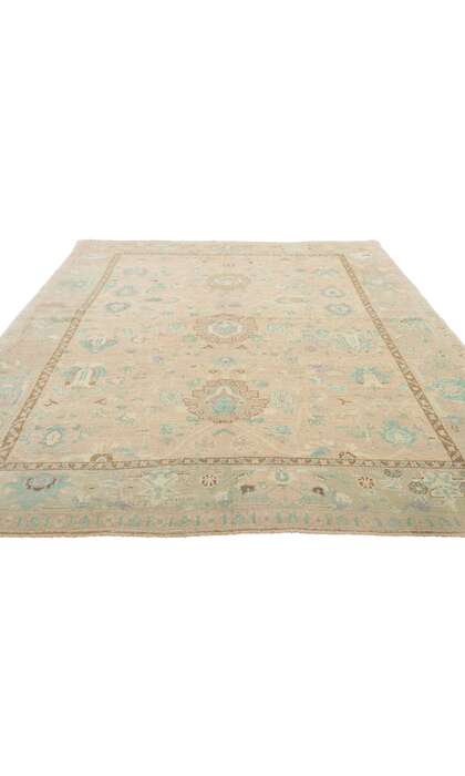 5 x 8 Vintage Turkish Oushak Rug 52959