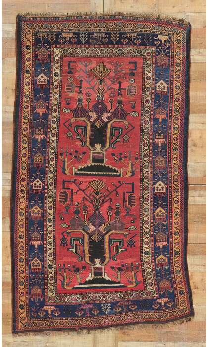 5 x 9 Antique Persian Lori Rug 61219